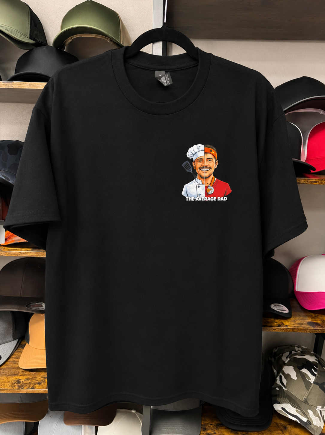 Average Dad Shirt - Food Fitness Faith Fatherhood