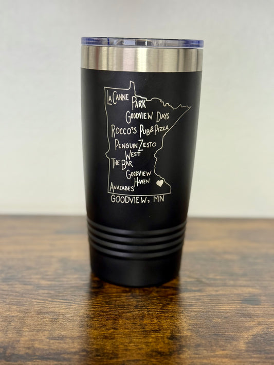 Goodview Tumbler featuring Local Businesses (20oz)