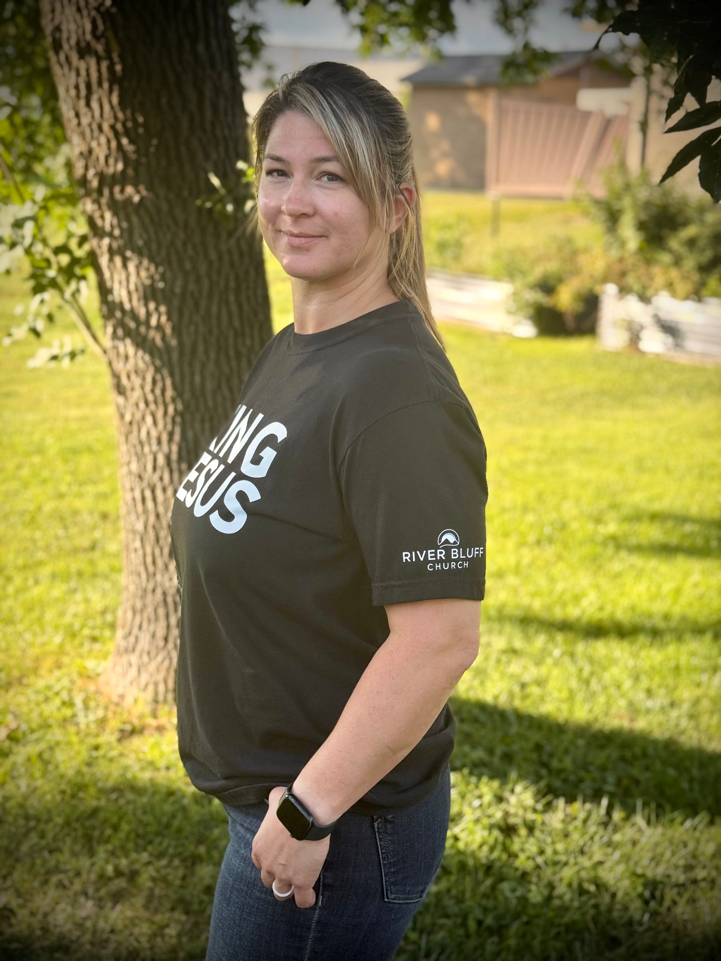 River Bluff Church Shirt (Black)